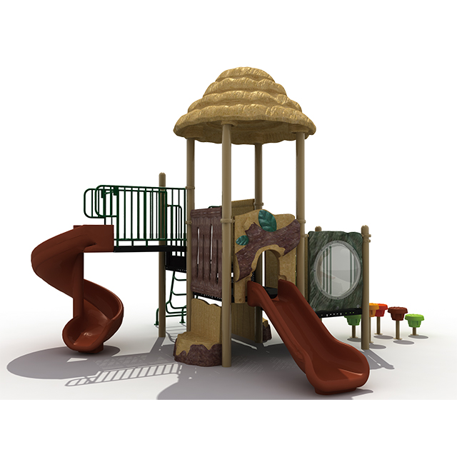 Outdoor Cottage Silde Attrezzature per parchi giochi per bambini
