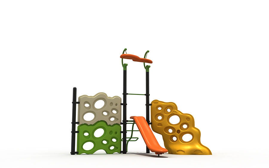 Kindergarten Outdoor Playground Kit di arrampicata su roccia Playset per bambini