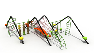 Playset per parco giochi per arrampicata all'aperto per adolescenti per parco divertimenti