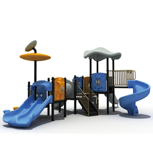 Bambini Fantascienza Spazio esterno personalizzabile Scivoli modulari Playset Attrezzature per parchi giochi all'aperto non alimentate per parco divertimenti
